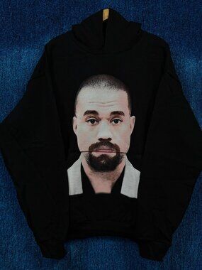 Marcel Zago White Kanye West Orlando Oversized Hoodie 2XL